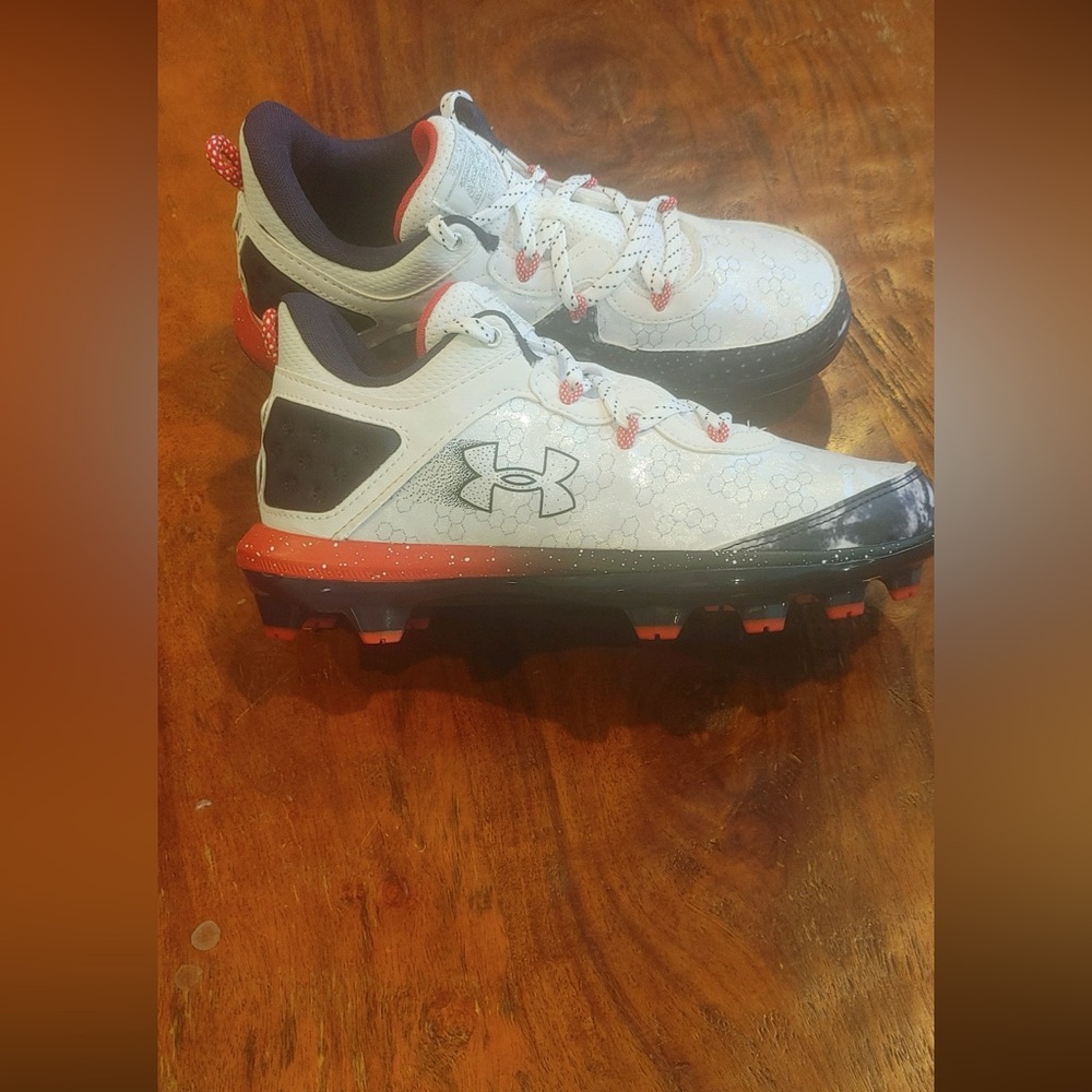 Boys' under amour Harper 8 Mid RM Jr. USA Baseball Cleats